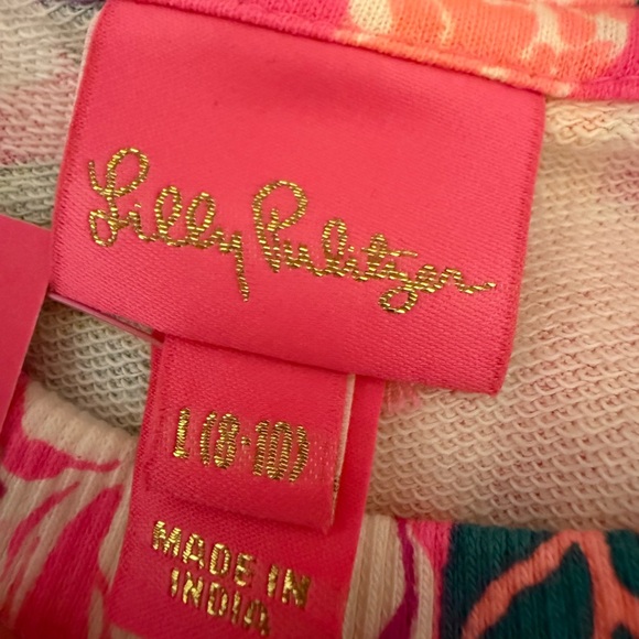 NWTs: Lilly Pulitzer Pink Floral Kids Dress - Picture 4 of 4